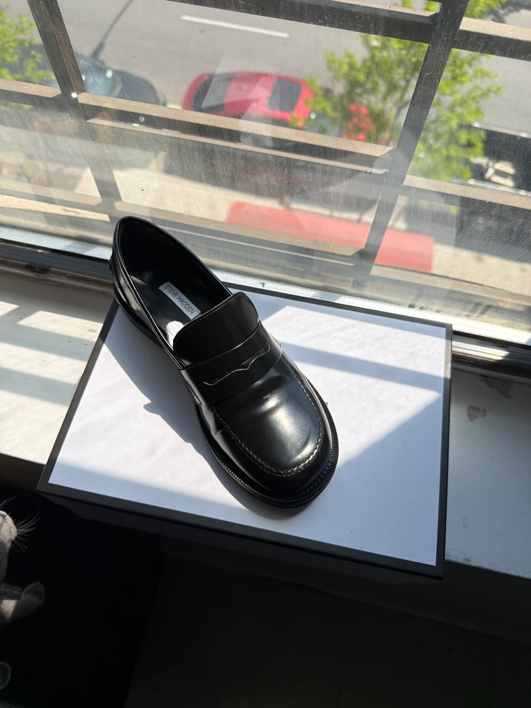 Steve Madden Nicholls Loafers - Black, Size 6 - photo 3