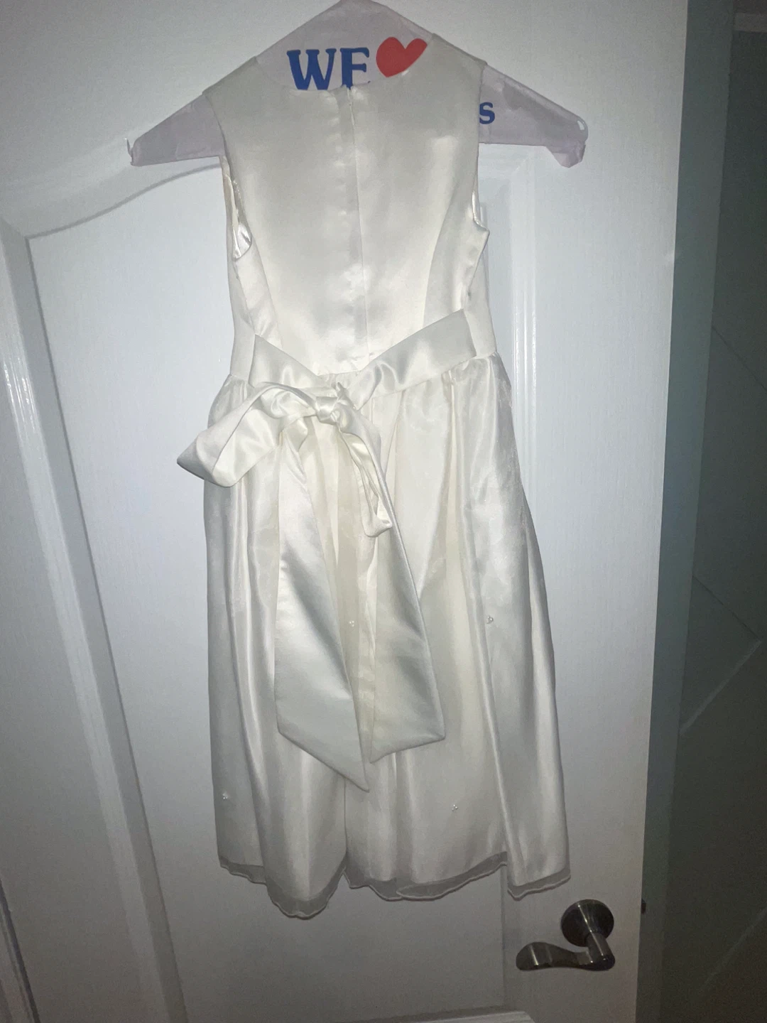 White Flower Girl Dress - Size 6 kids - photo 2