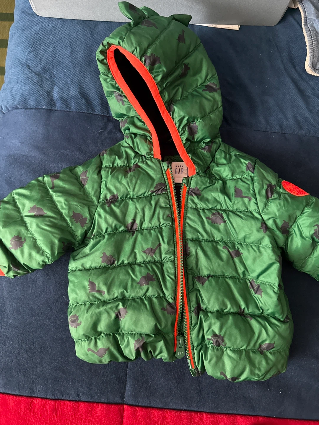 Baby Gap Dinosaur Puffer Jacket and Pants Set - photo 2