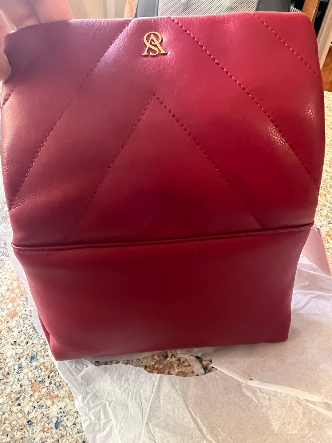 Victoria's Secret Red Quilted small bag - photo 5