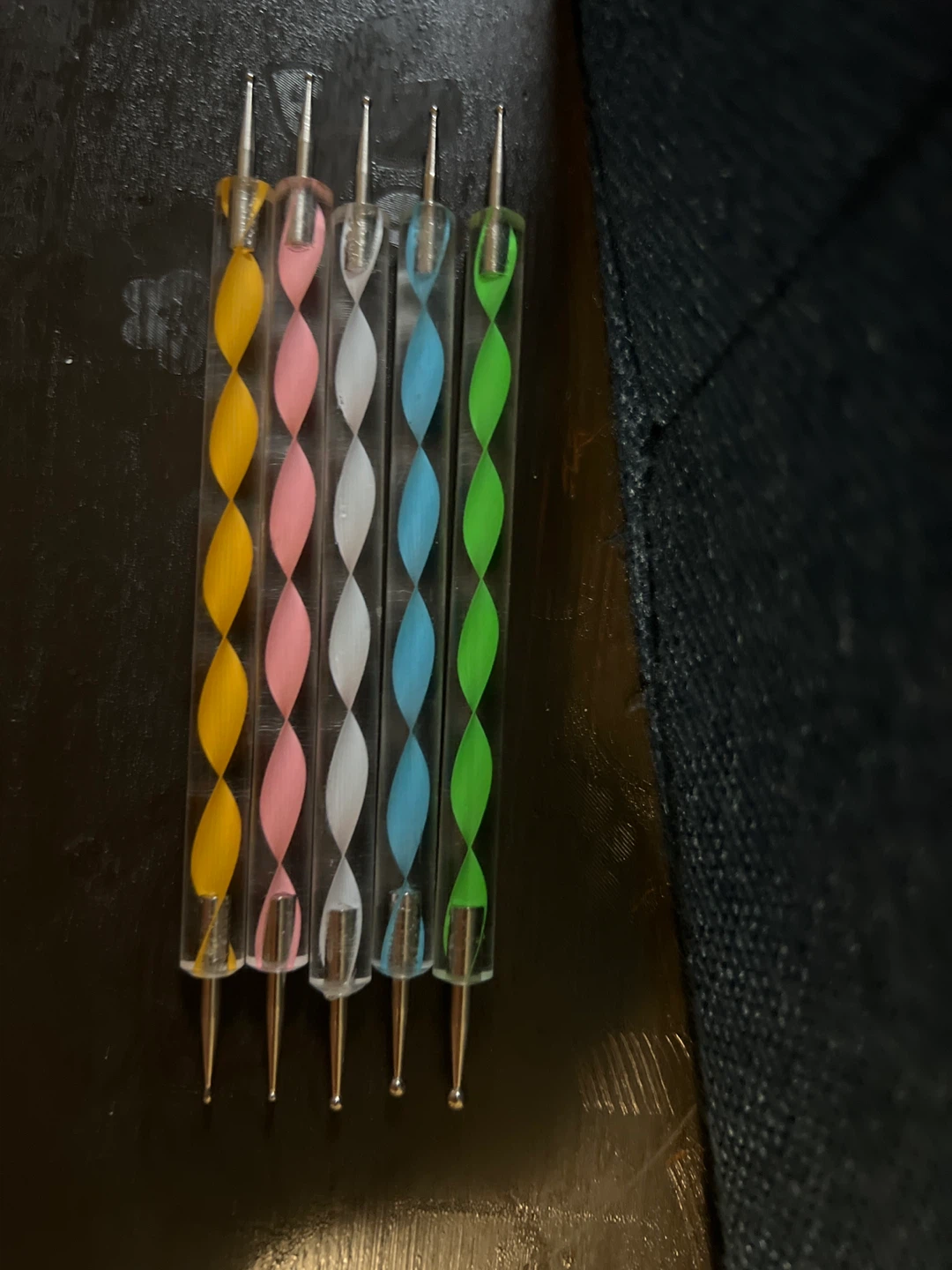 Nail Art Dotting Tools Set - 5 Pieces