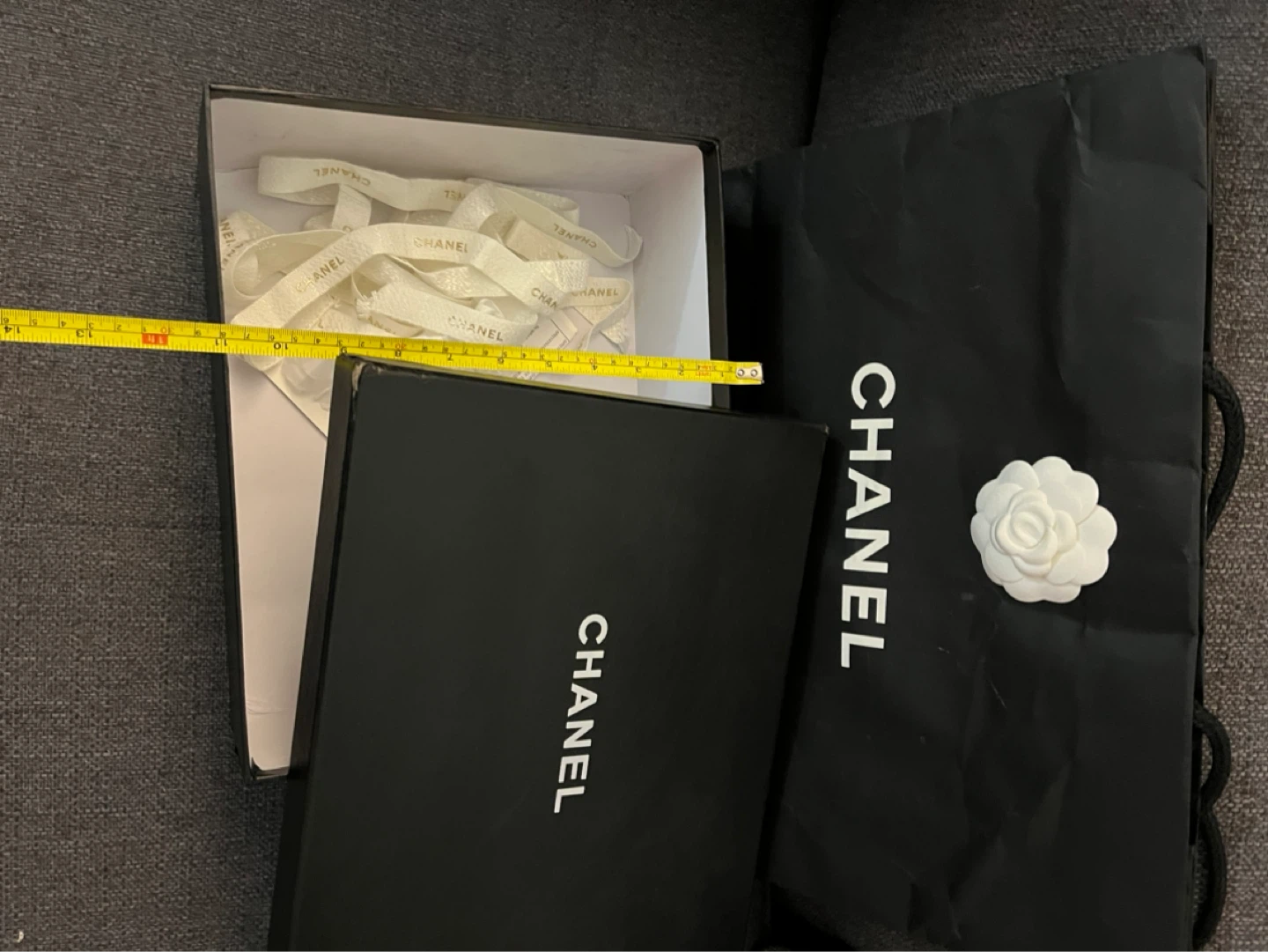 🌱 Chanel Shopping Bags and Box 🌱