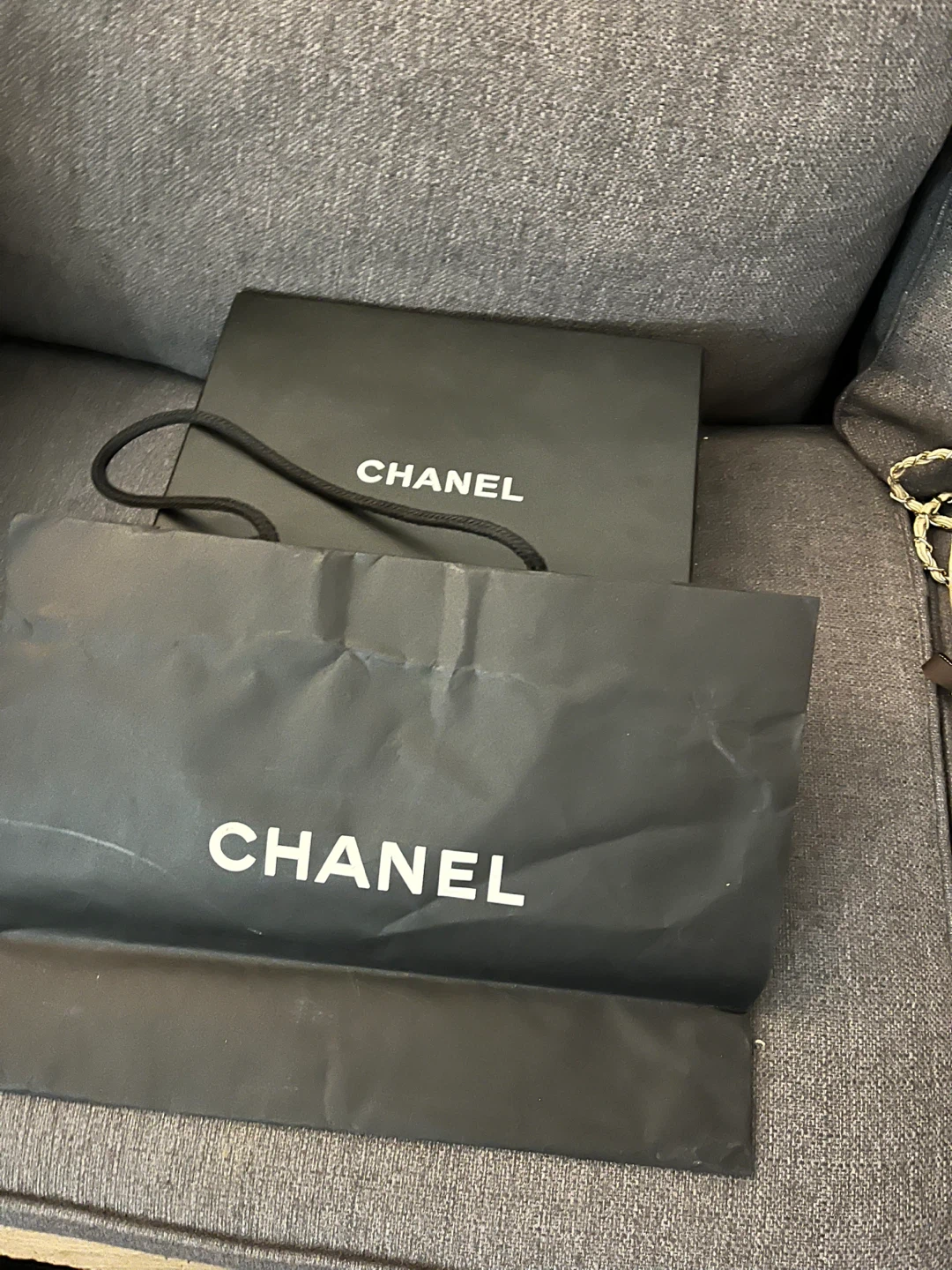 🌱 Chanel Shopping Bags and Box 🌱 - photo 3