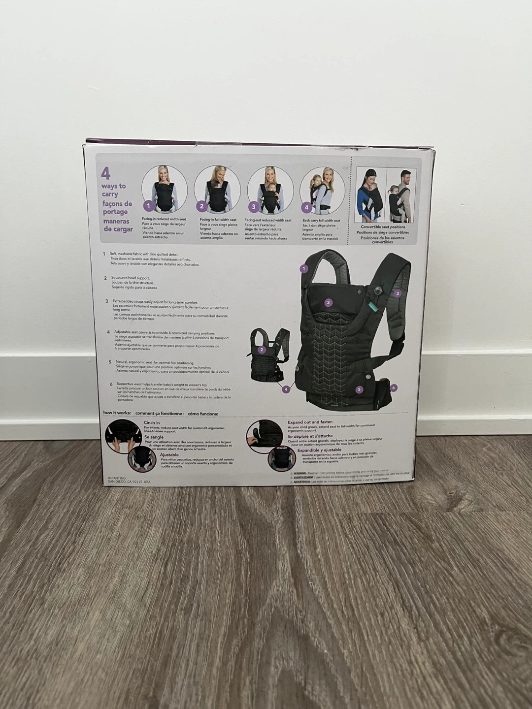 Infantino Upscale Customizable Baby Carrier - photo 3