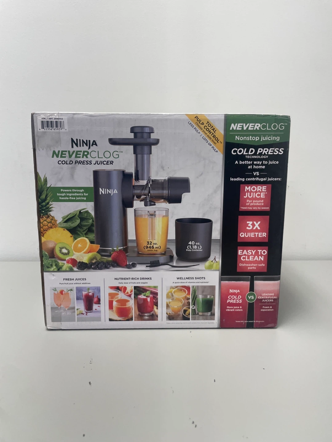 Ninja NeverClog Cold Press Juicer
