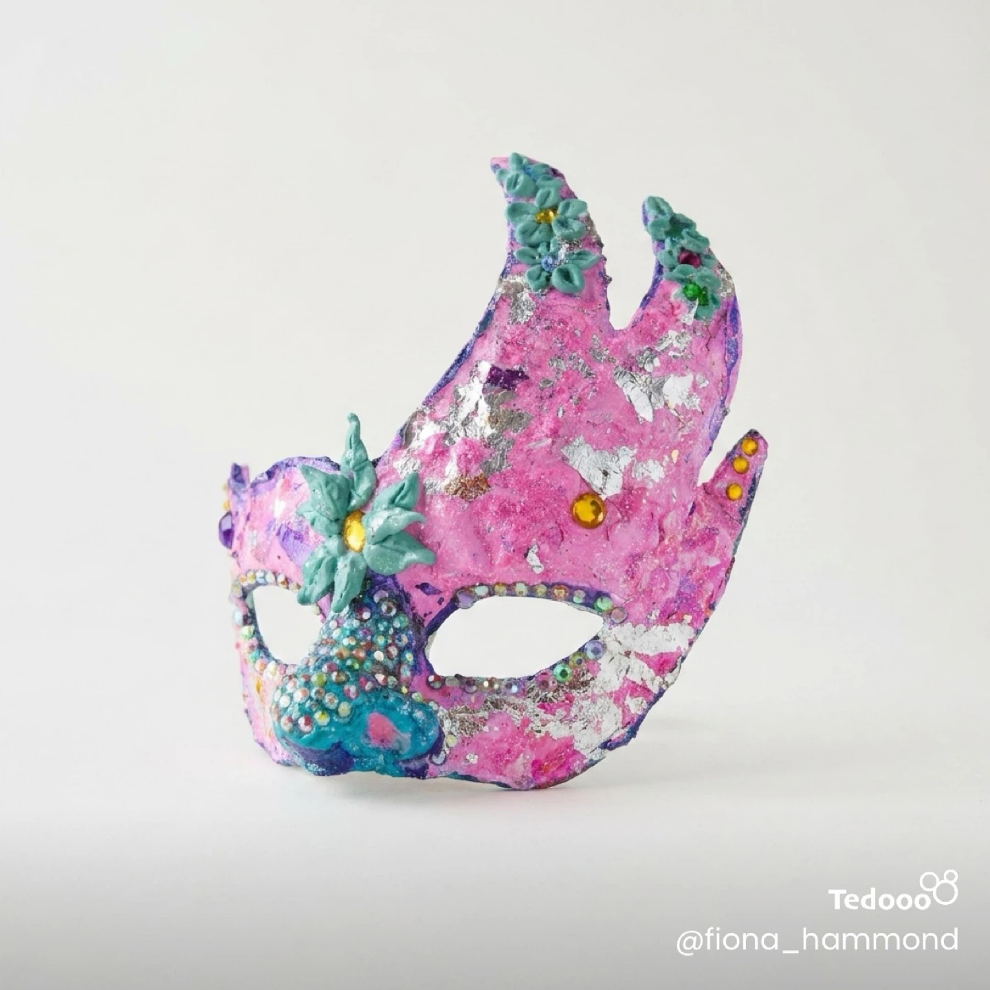 Handmade Masquerade Fantasy Mask - photo 3