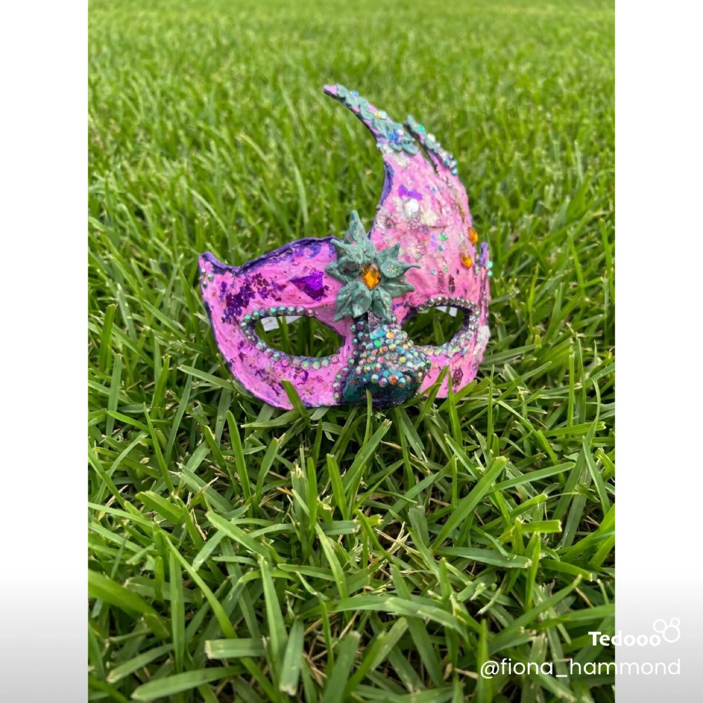 Handmade Masquerade Fantasy Mask