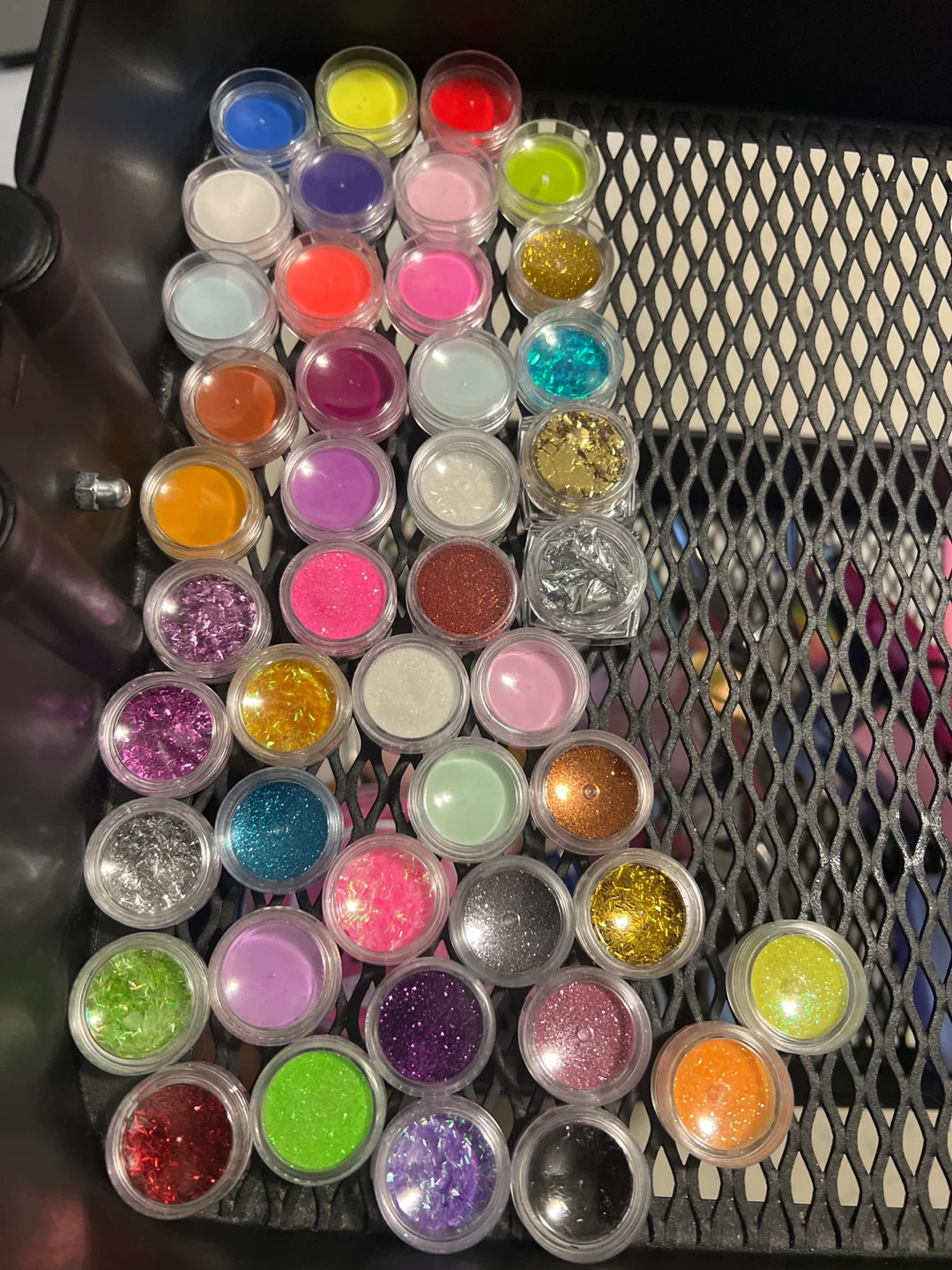Assorted Glitter & Nail Art Powders