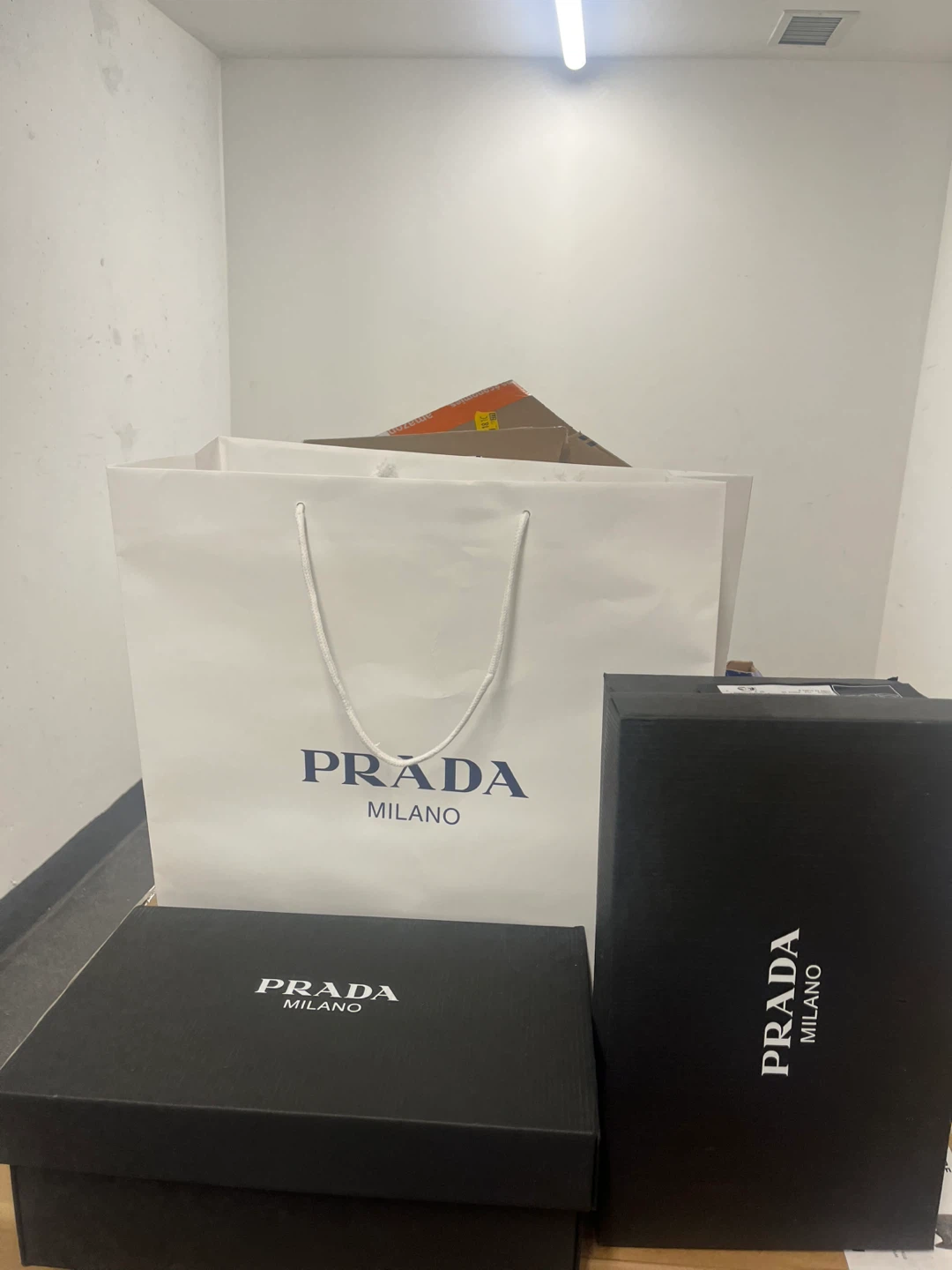 🌱 Prada Milano  2 Box with Shopping Bag 🌱 - photo 4