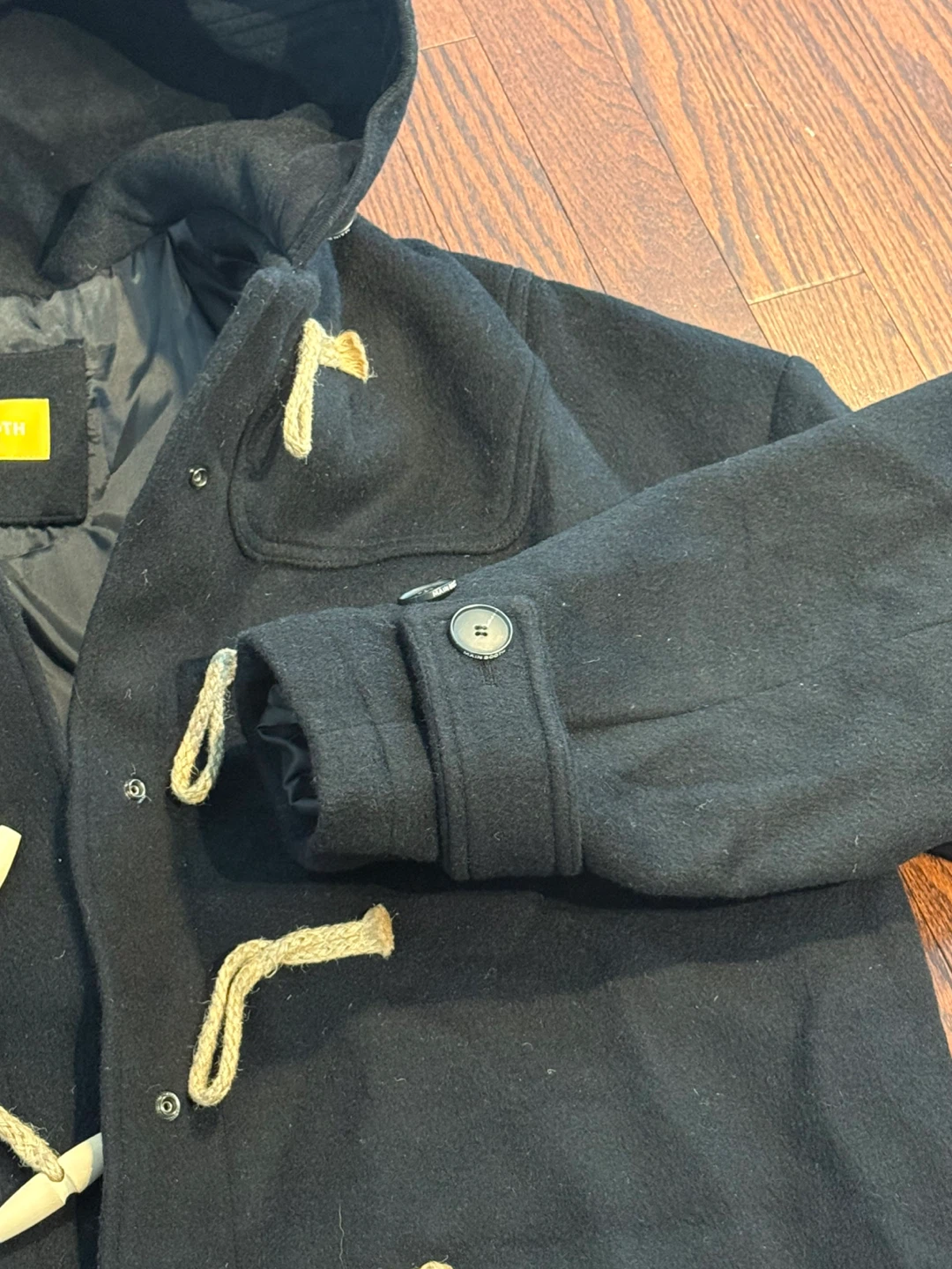 Main Booth Navy Duffle Coat - photo 3