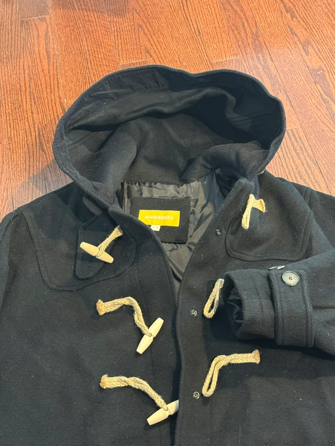 Main Booth Navy Duffle Coat - photo 5