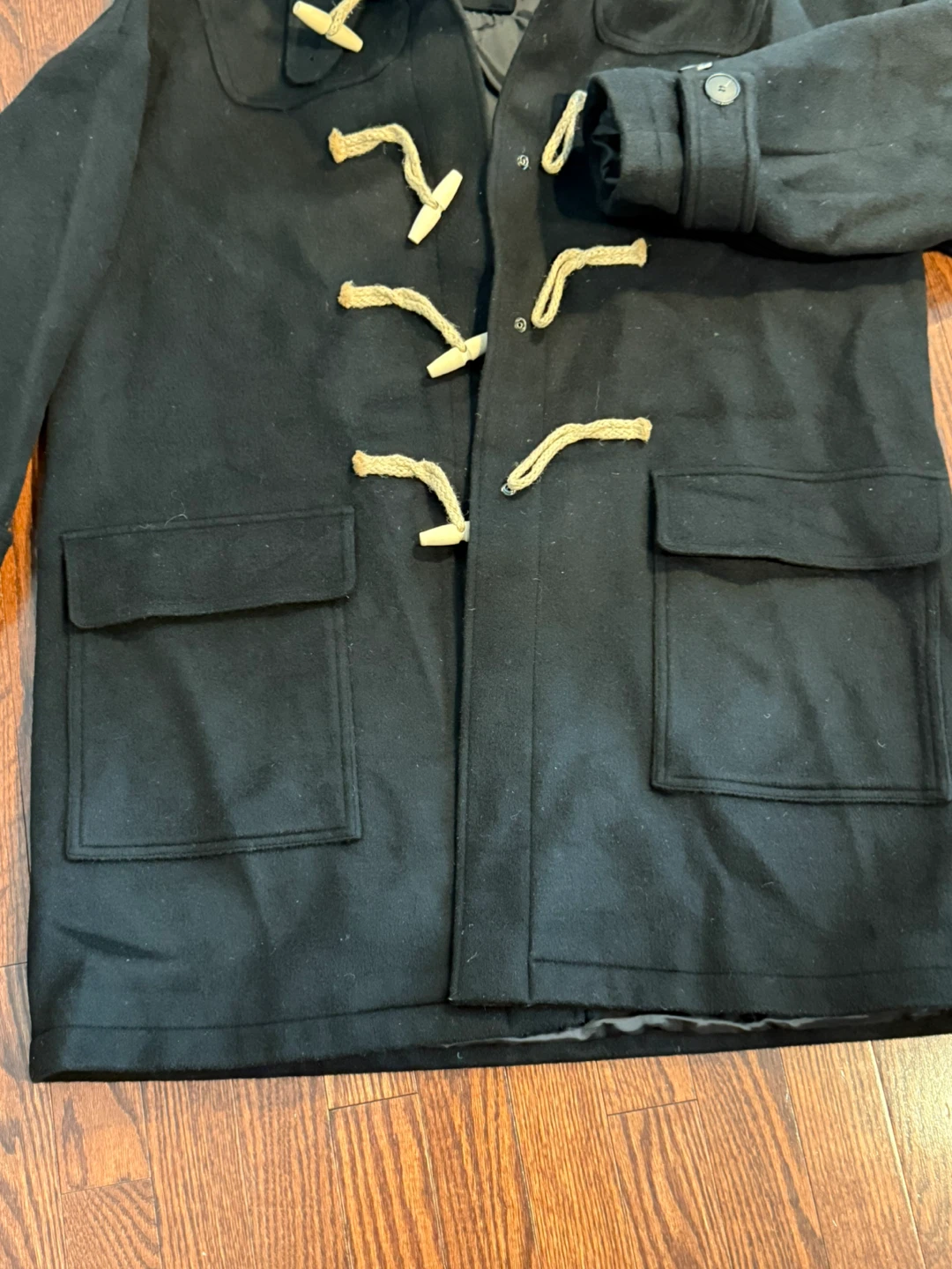 Main Booth Navy Duffle Coat - photo 4