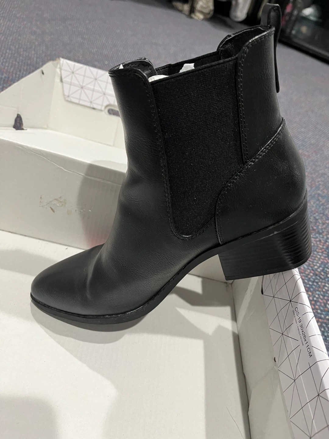 Call It Spring Black Boots - Size 7.5 - photo 4