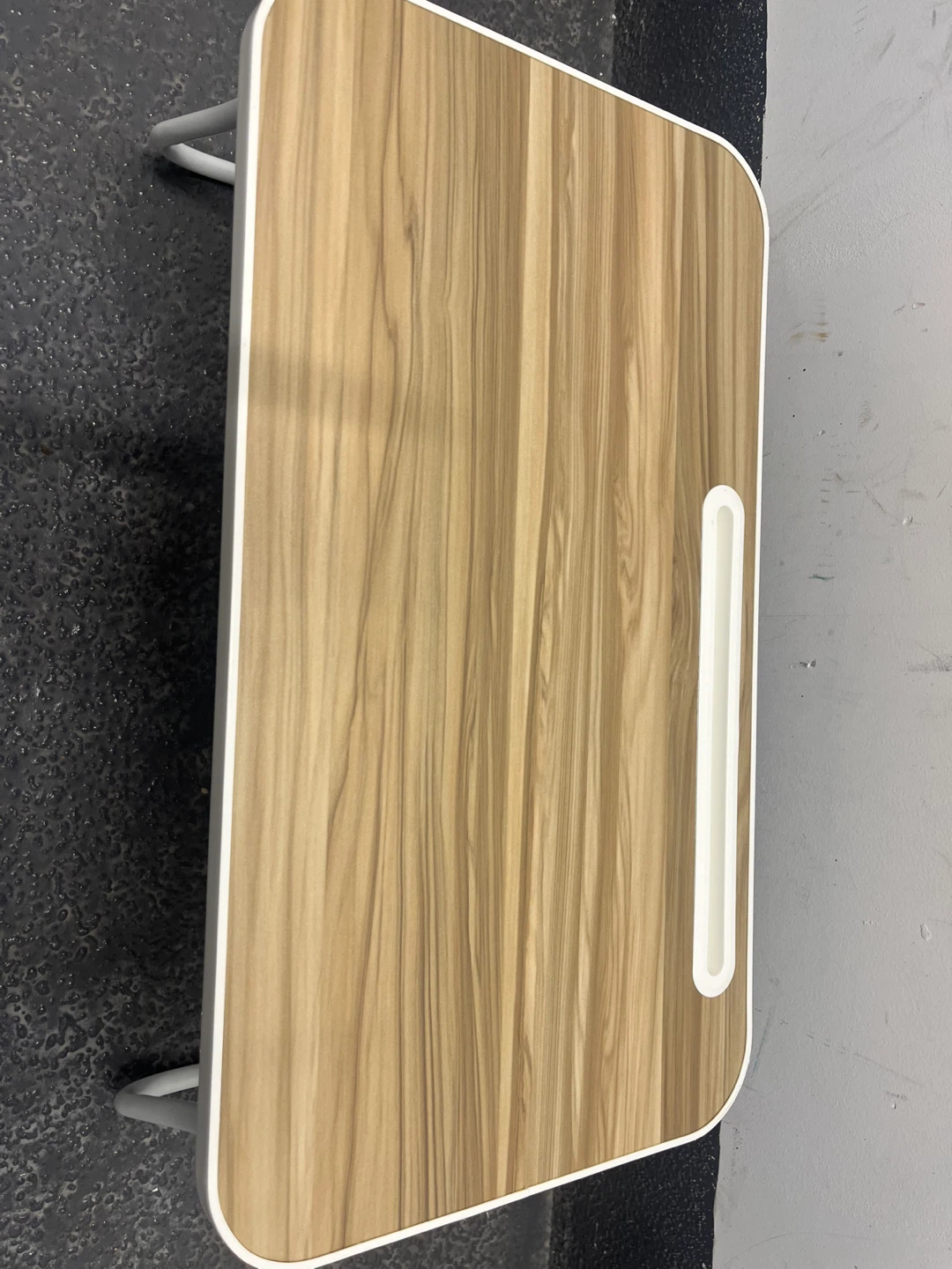 🌱 Wood Grain Lap Desk with Foldable 🌱 Legs