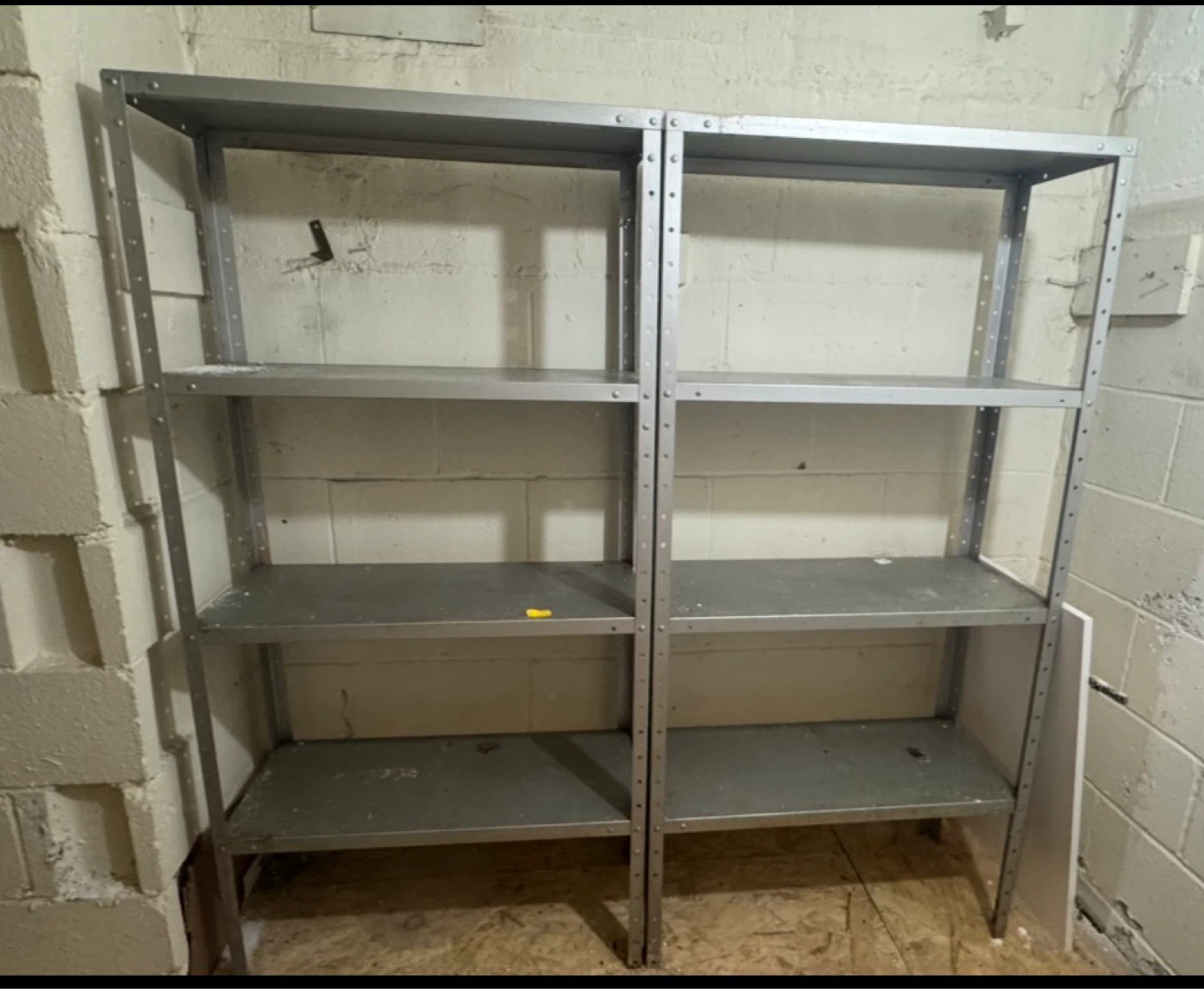 Metal Shelving Unit - 4 Shelves