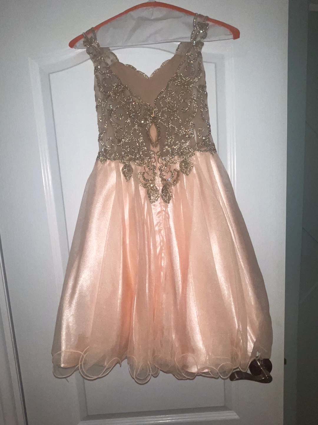Pink Violet Embellished Party Dress - photo 2