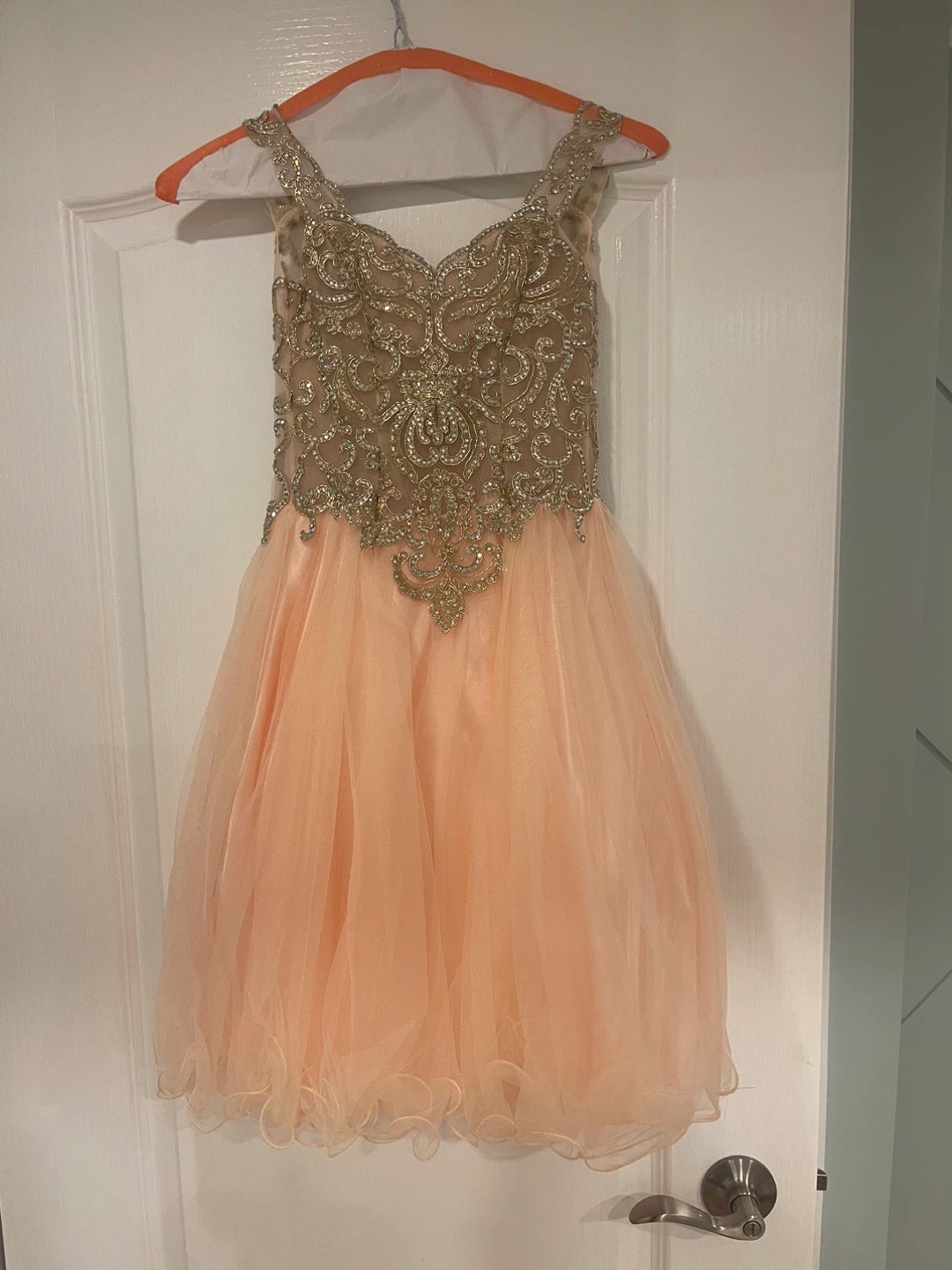 Pink Violet Embellished Party Dress