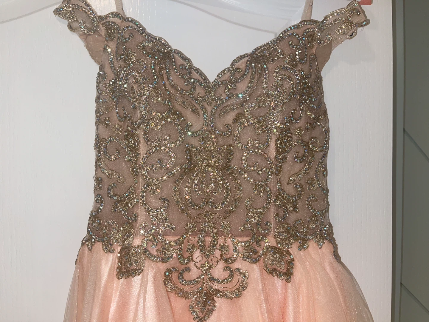Pink Violet Embellished Party Dress - photo 5