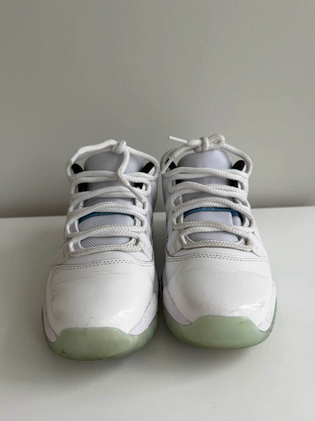 White Air Jordan 11 Sneakers - photo 4