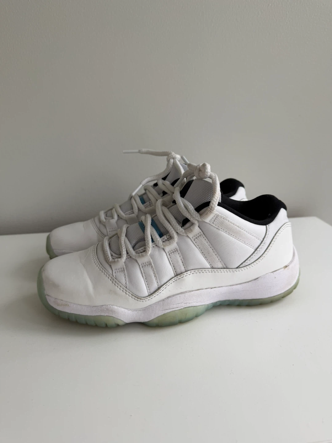 White Air Jordan 11 Sneakers