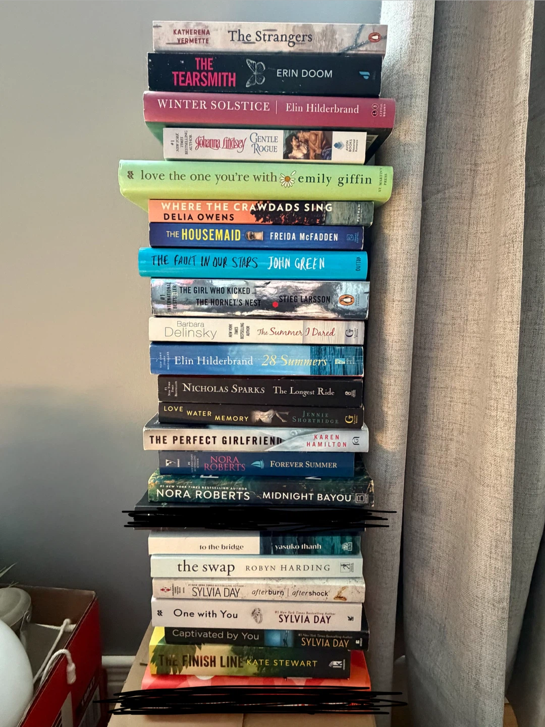 Variety of books for sale