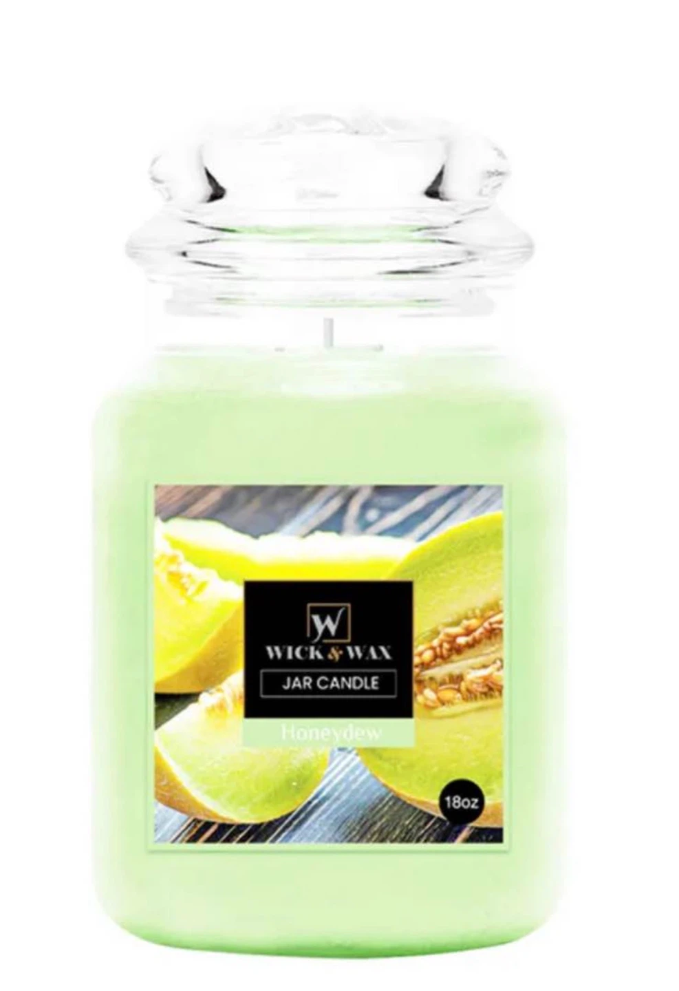 Wick & Wax scented candles, Honeydew
