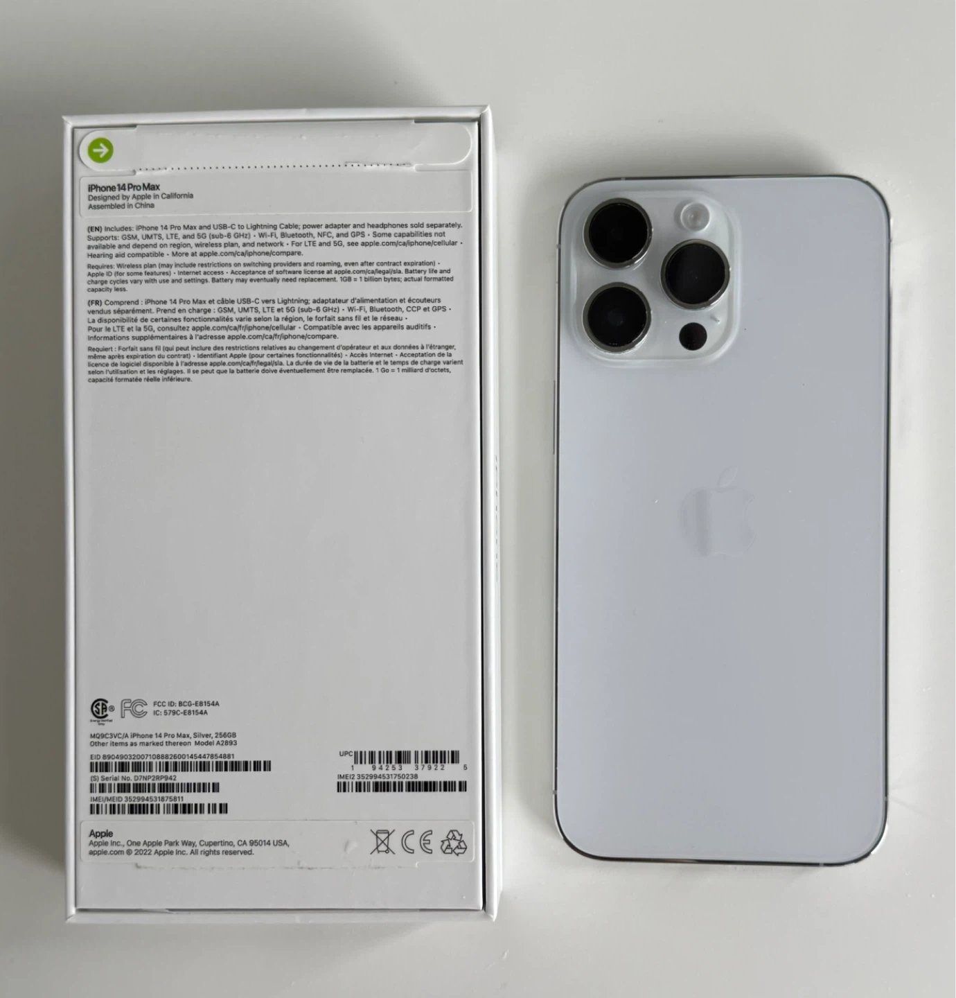 Apple iPhone 14 Pro Max Silver - photo 4