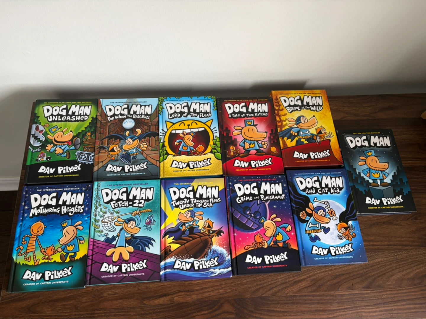 Dog Man Book Series by Dav Pilkey