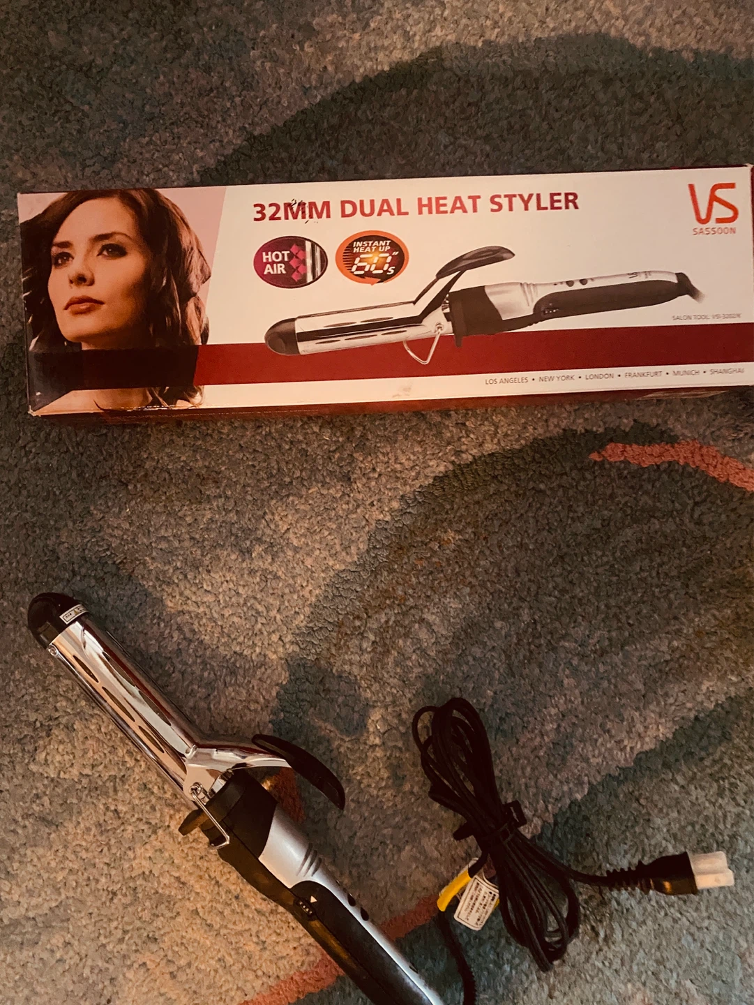VS Sassoon 32mm Dual Heat Styler - photo 4