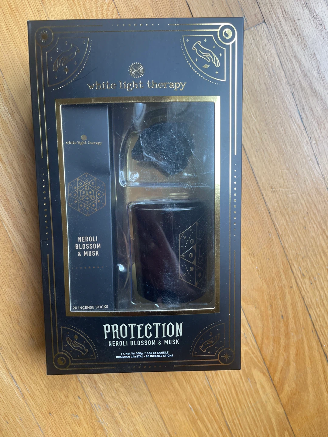 White Light Therapy Protection & Candle and Incense Set