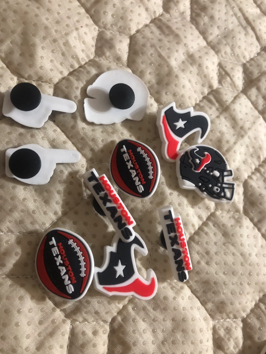 New-Houston Texans Shoe Charms Set of 10! - photo 3