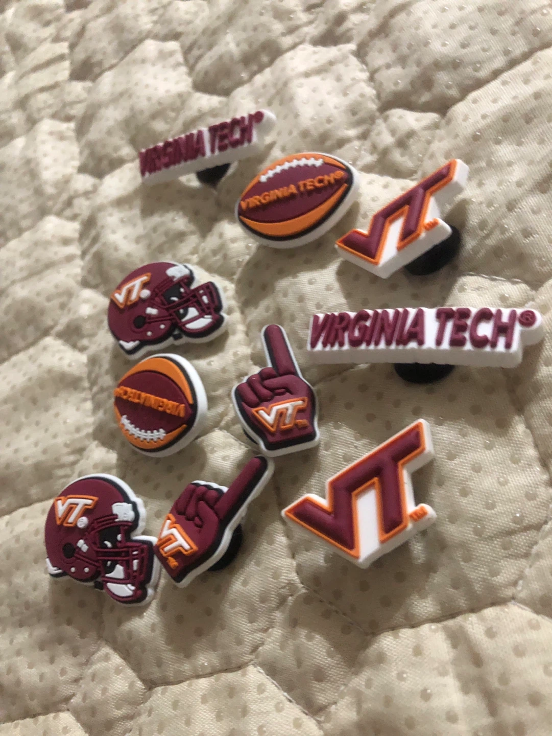 New-Virginia Tech Hokie Spirit Shoe Charms - photo 3