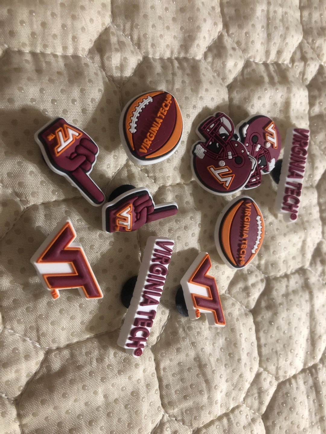 New-Virginia Tech Hokie Spirit Shoe Charms - photo 2
