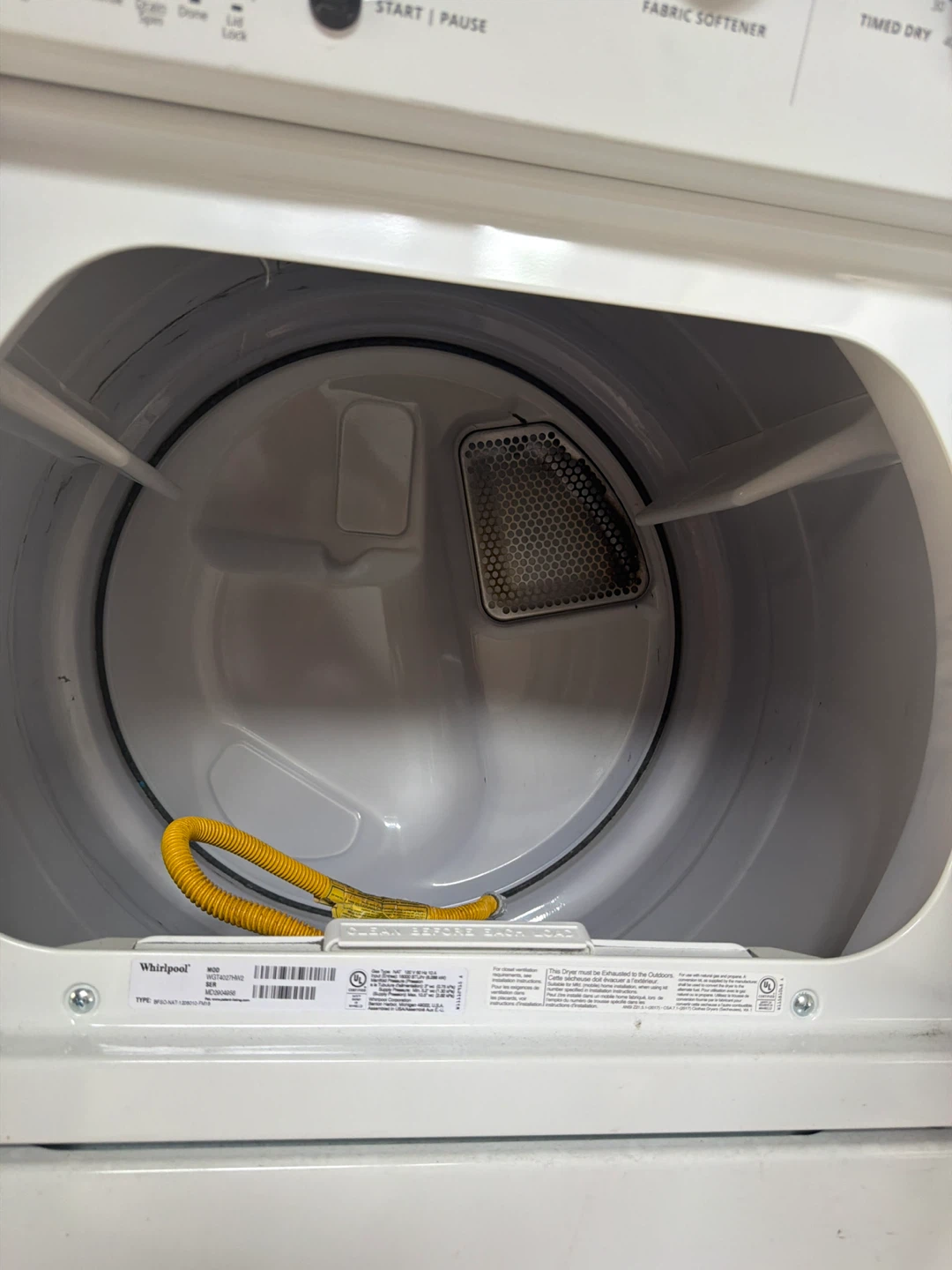 Whirlpool Stackable Washer and Dryer Set - photo 3