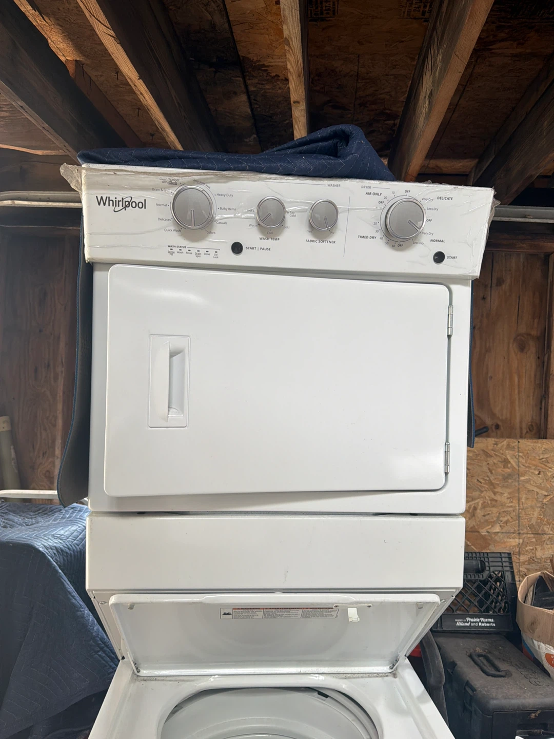 Whirlpool Stackable Washer and Dryer Set - photo 2