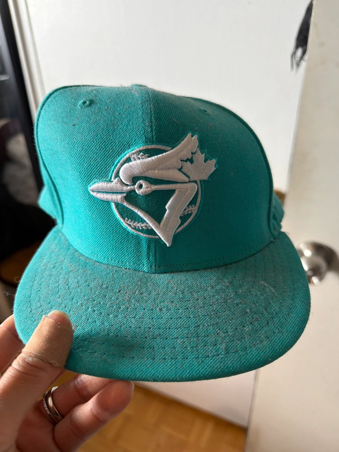 New Era Toronto Blue Jays 59FIFTY Fitted Hat Size 7 1/2