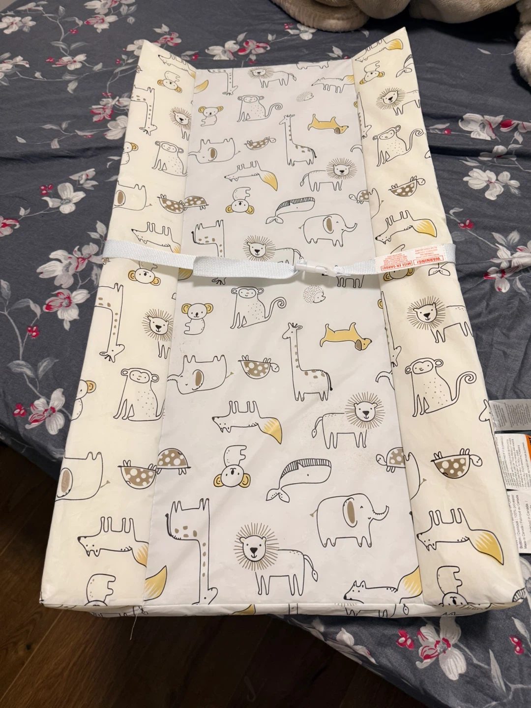 Baby Changing Pad - Animal Print