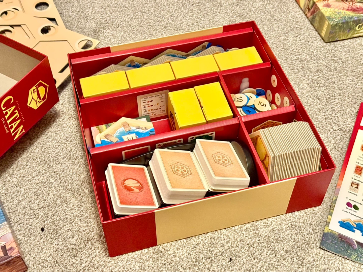Catan Board Game Branded Organizer Boxes - photo 5