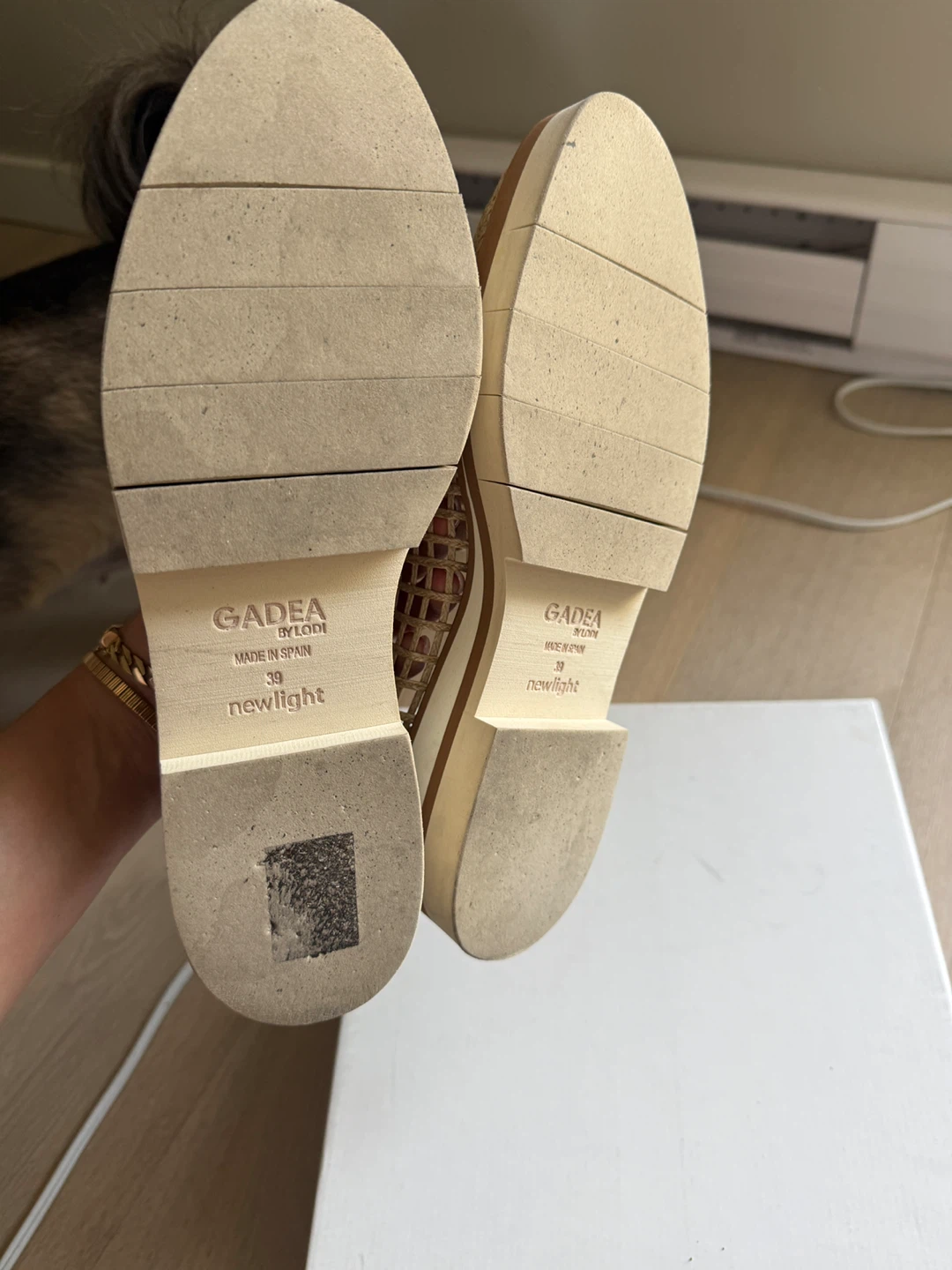 GADEA by LODI Woven Loafers - Size 39