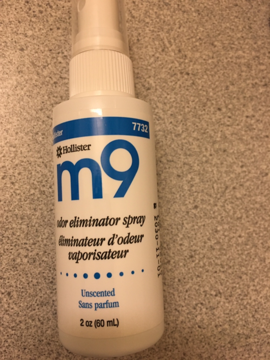 Hollister m9 Odor Eliminator Spray Unscented 2 oz