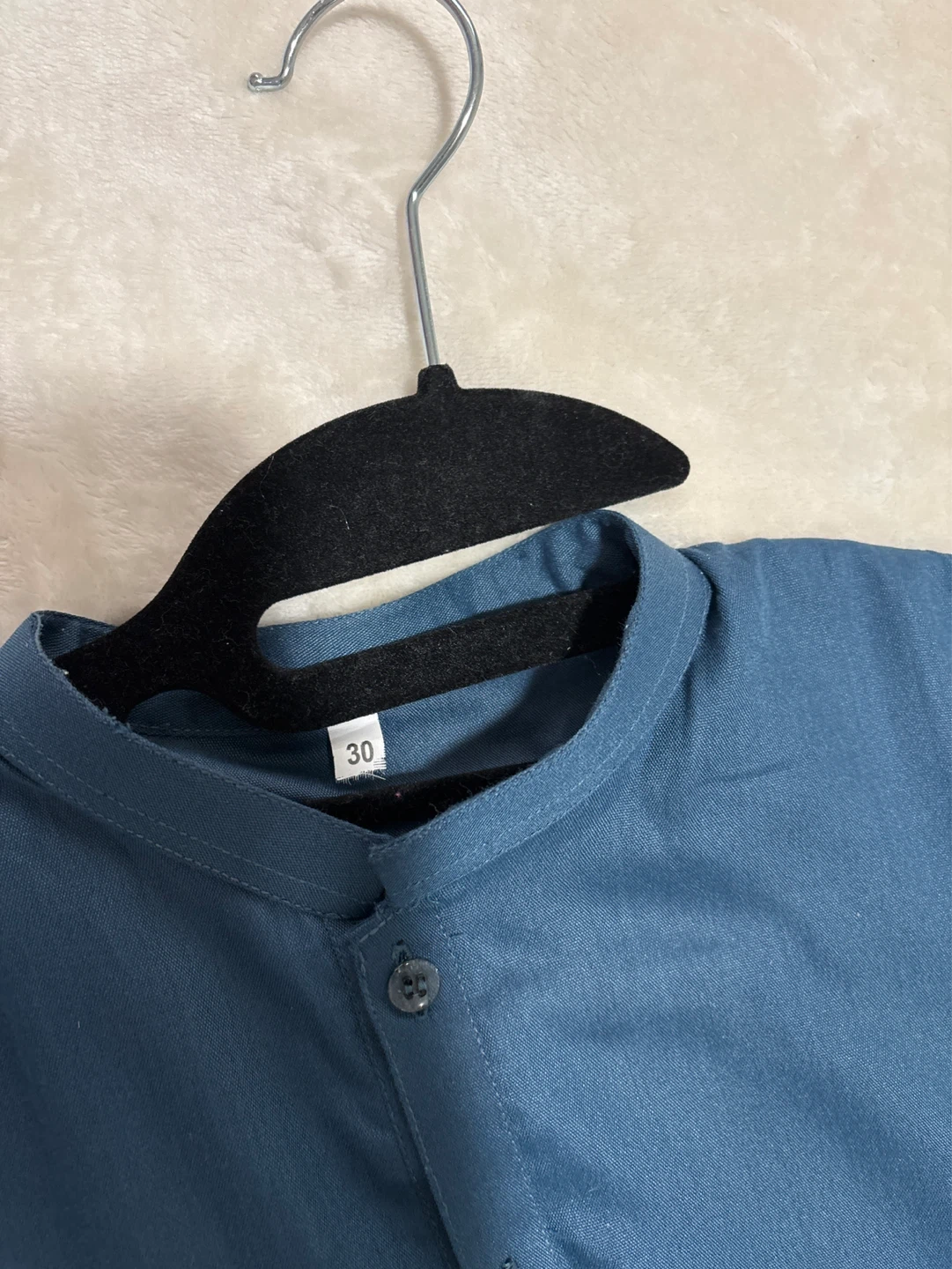 Teal Kurta Set with Embroidered Waistcoat - photo 3
