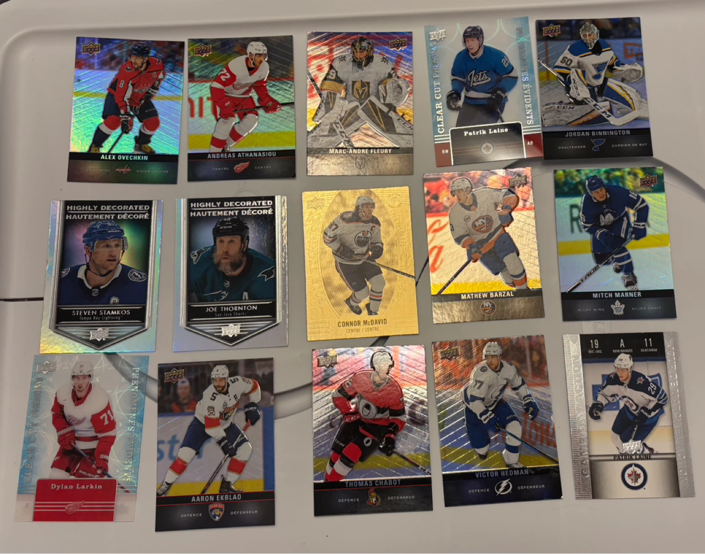 ✨✨Upper Deck NHL Hockey Cards - Assorted Players