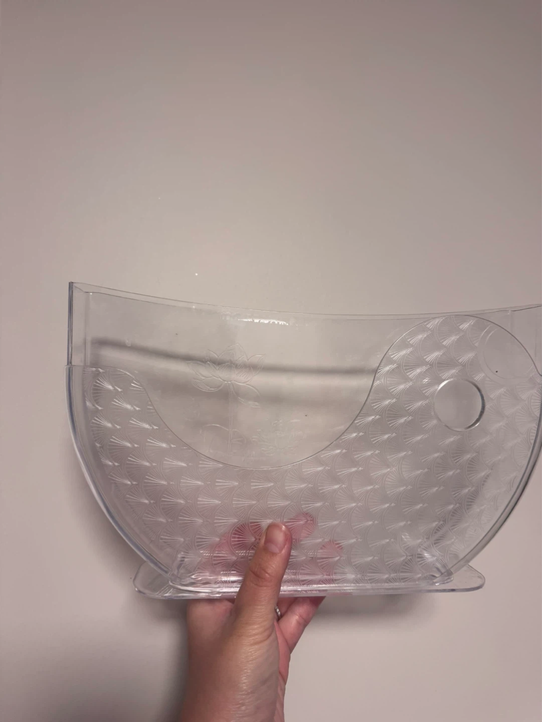 Clear Plastic Storage Bin Organizer - photo 2