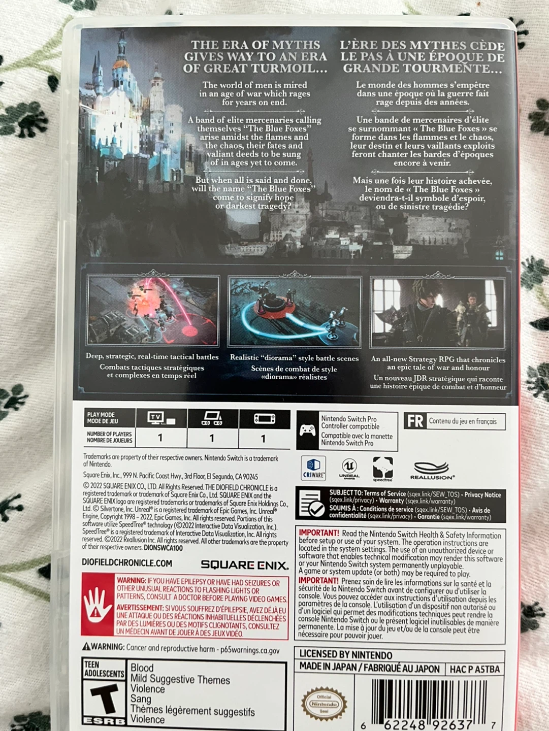 Nintendo Switch - The DioField Chronicle - photo 2