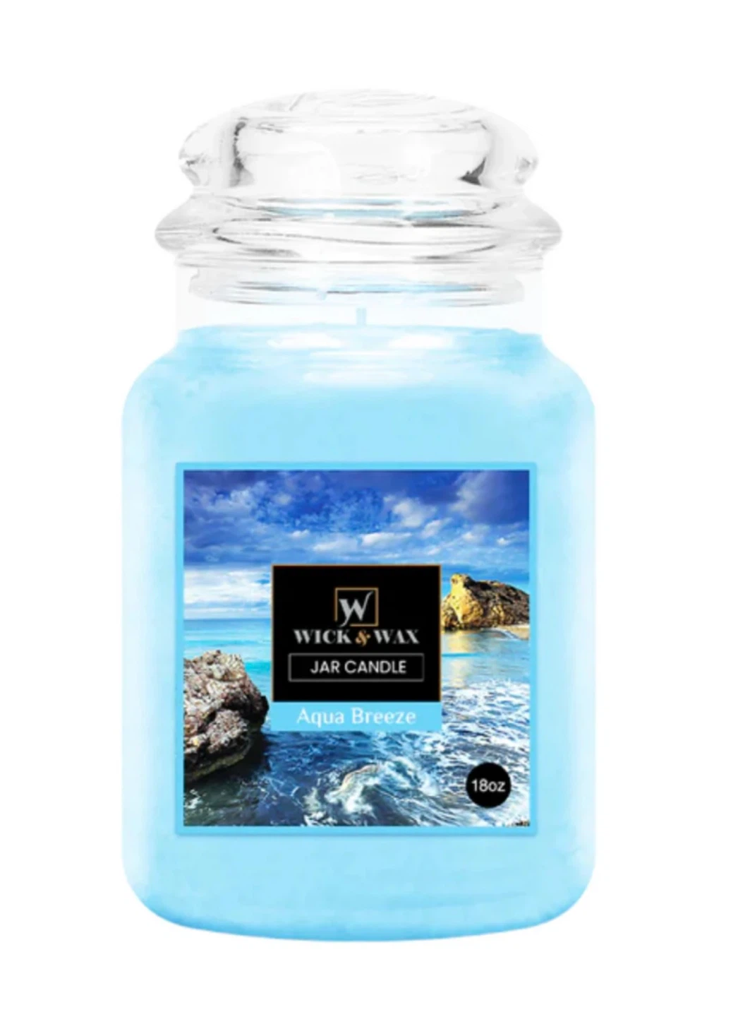 Wick & Wax scented candles, Aqua Breeze