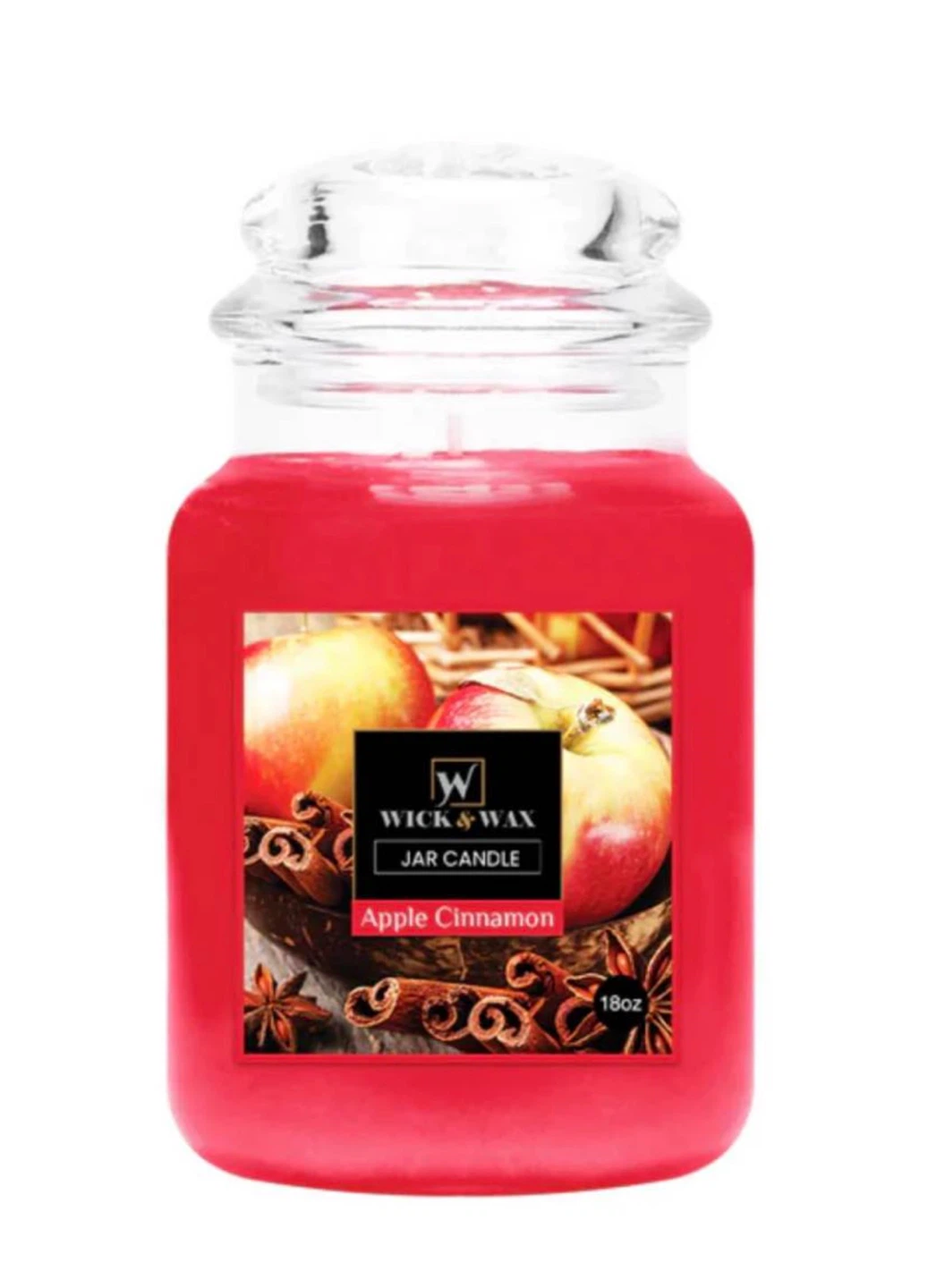 Wick & Wax scented candles, Apple Cinnamon