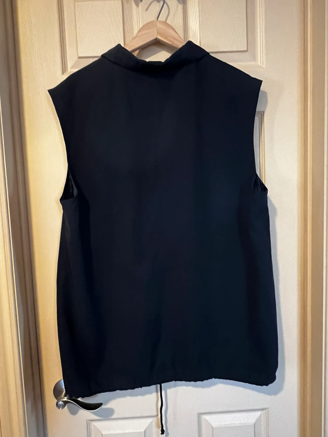 Giorgio Black Zip-Up Vest - photo 2