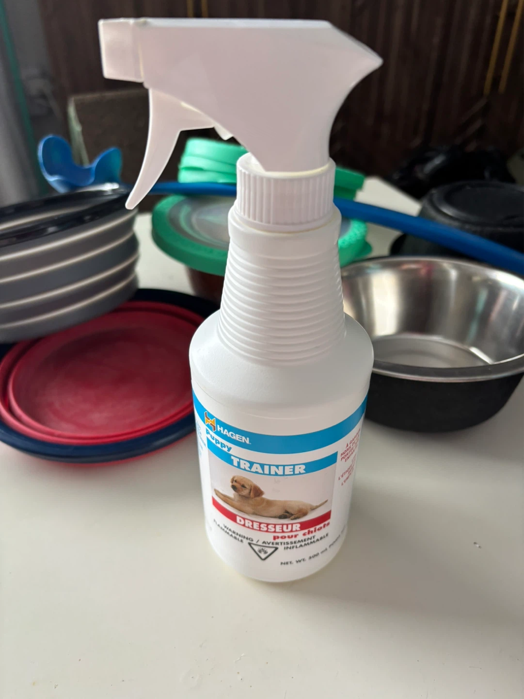Hagen Puppy Trainer Spray, Bowls & toys - photo 2