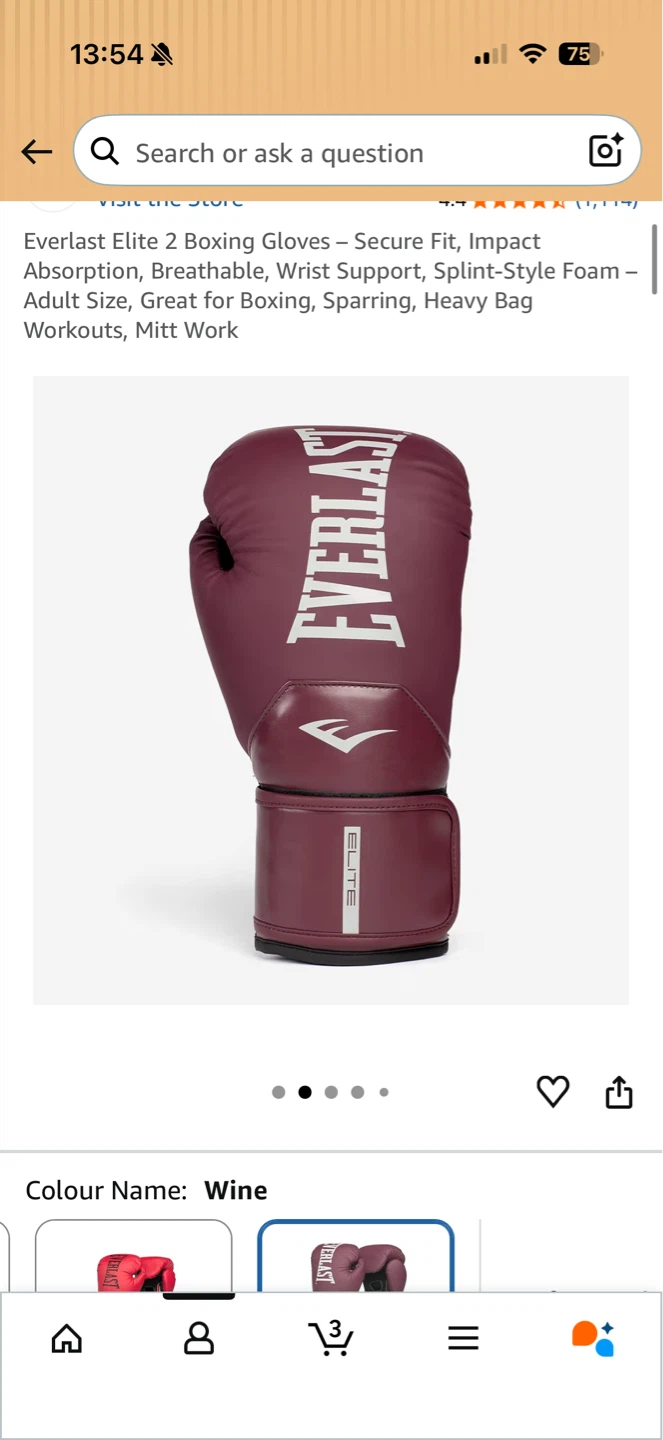 Everlast Elite 2 Boxing Gloves - photo 2