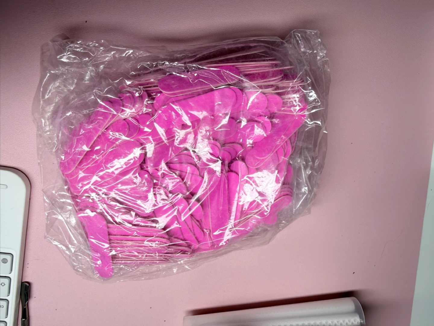 Pink Nail Files Bulk Pack